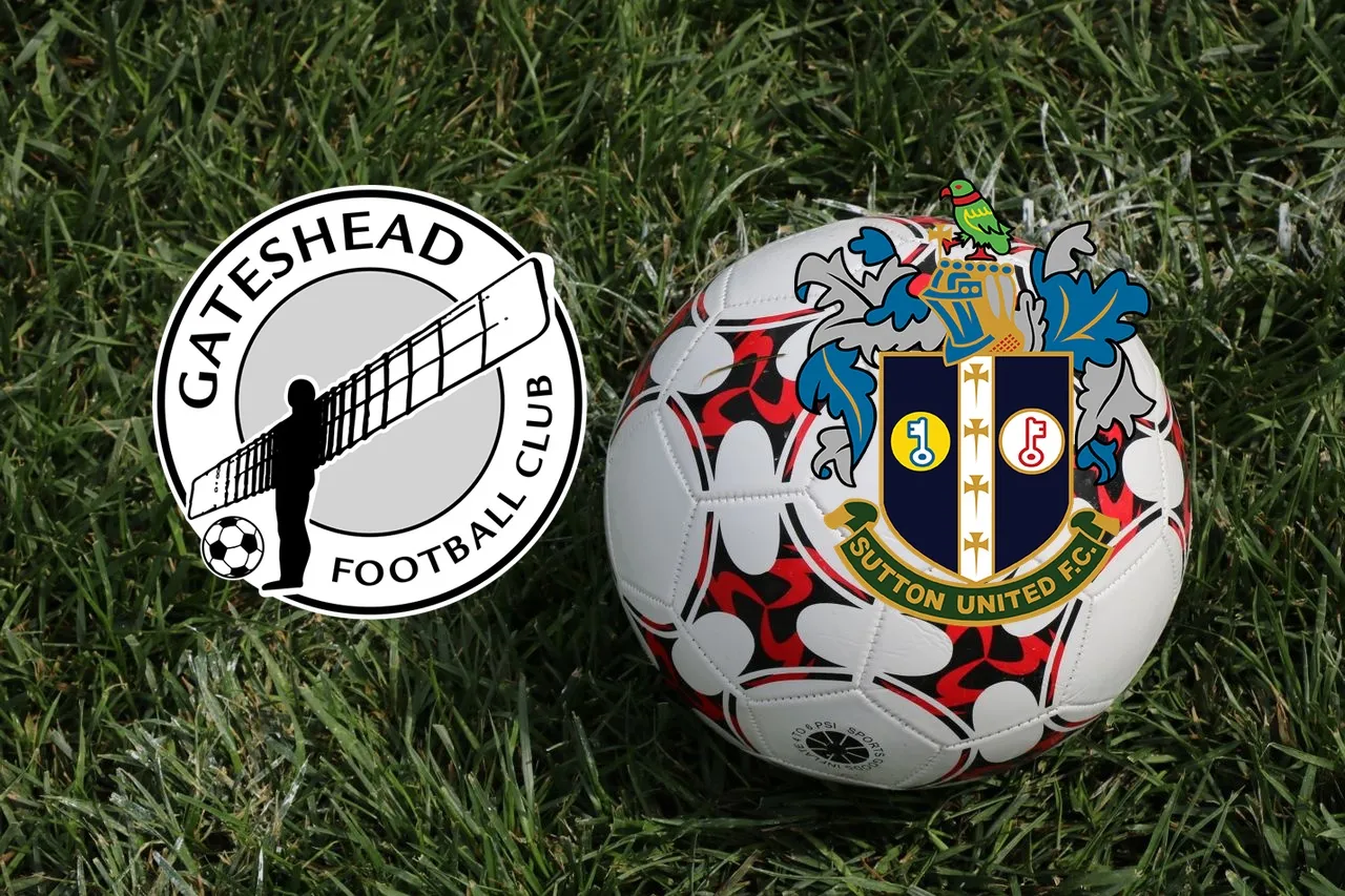 Gateshead berjuang keras menghadapi Sutton United dalam lanjutan English National League