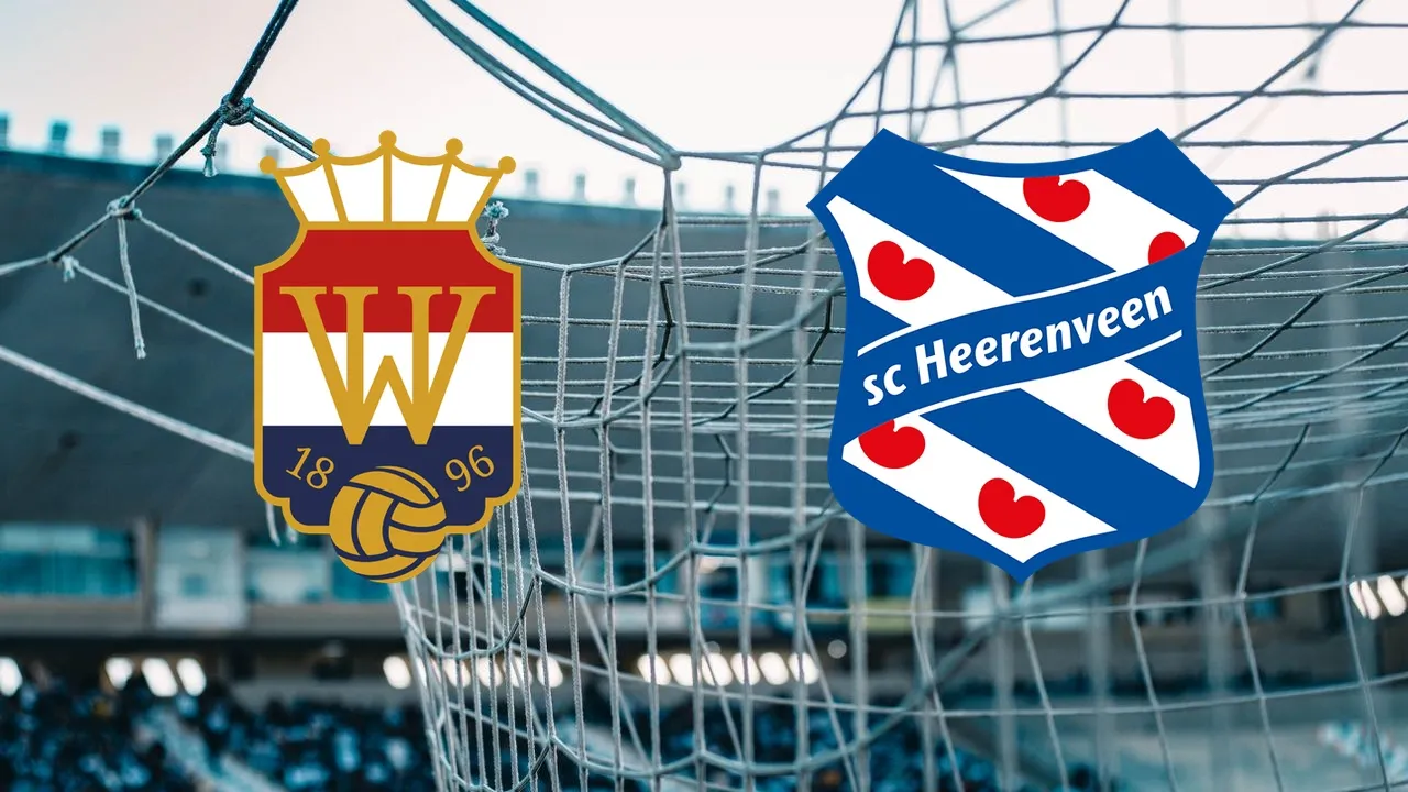 Willem II berjuang bangkit menghadapi Heerenveen di kandang sendiri