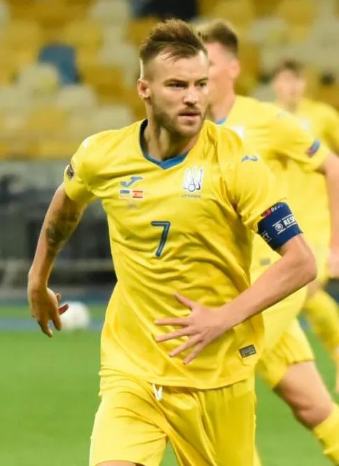 Andriy Yarmolenko menjadi salah satu pencetak gol terbanyak dalam sejarah timnas Ukraina