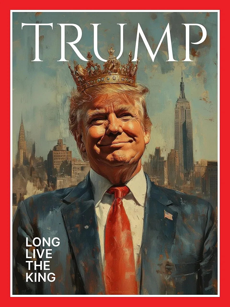 Donald Trump sebagai Presiden Amerika Serikat dan tokoh politik yang sering memicu perdebatan global