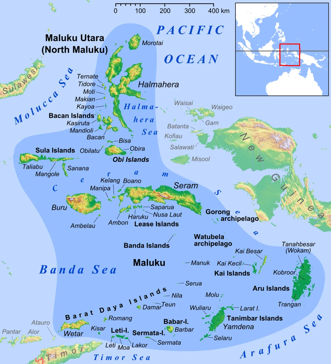 Profil Kepulauan Maluku di Indonesia sebagai pusat sejarah rempah dunia