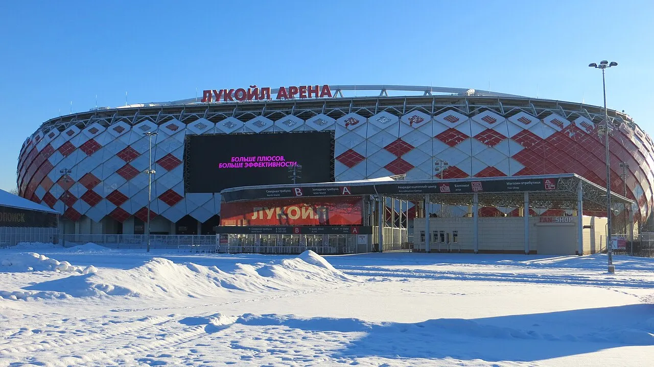 Lukoil Arena menjadi salah satu stadion modern kebanggaan Moskow yang pernah menjadi tuan rumah Piala Dunia 2018
