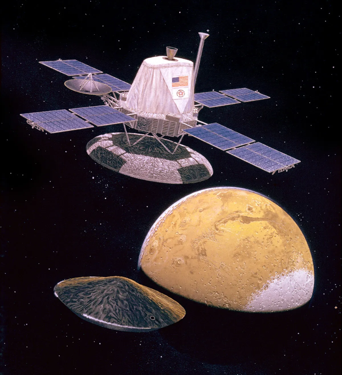 Program Viking NASA membawa umat manusia pada pencarian awal kehidupan di permukaan Mars