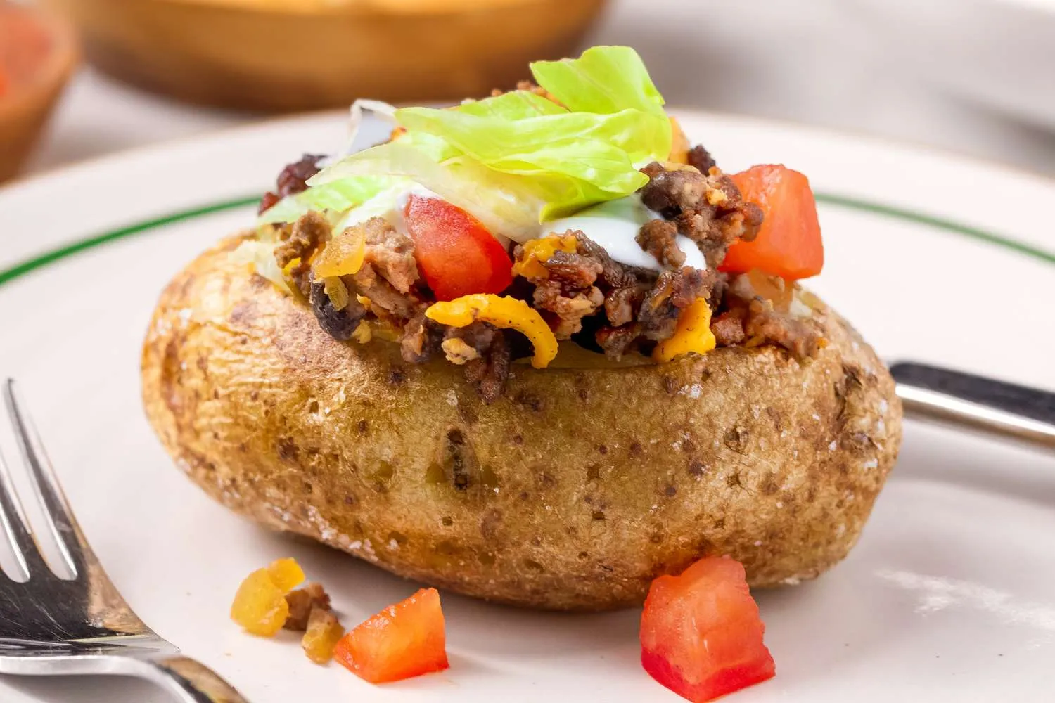 Resep chopped cheese baked potatoes lezat dan praktis untuk menu makan malam