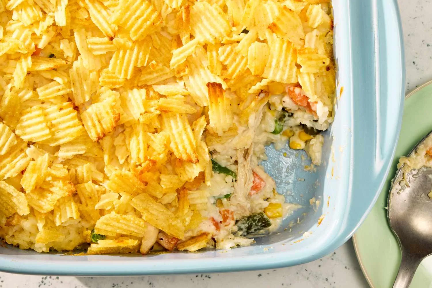 Resep French onion chicken and rice casserole praktis dengan lima bahan