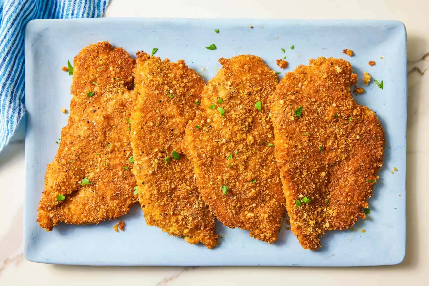 Resep parmesan crusted chicken panggang oven yang praktis dan lezat