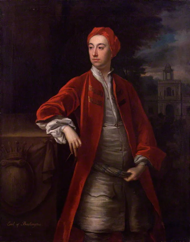 Richard Boyle, Earl of Burlington ke-3, dikenal sebagai Apollo of the Arts dan pelopor arsitektur Palladian di Inggris
