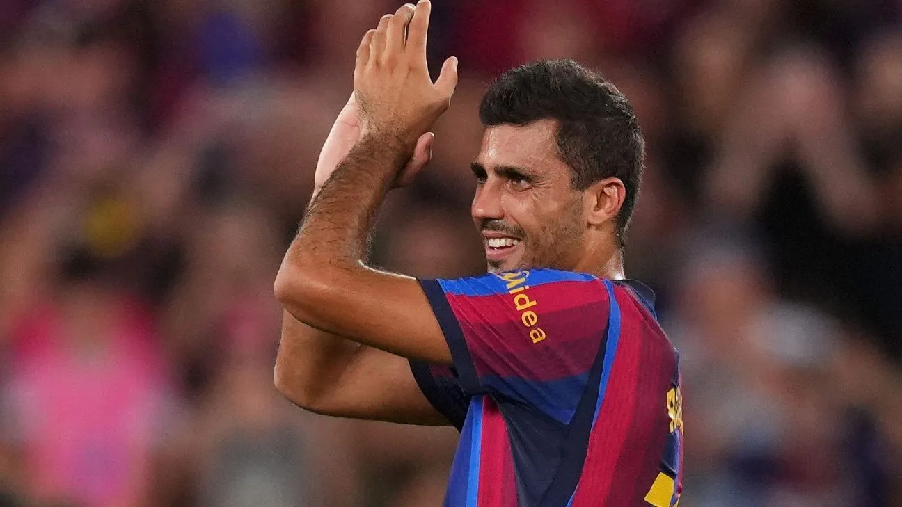 Rodri jalani debut gemilang bersama Barcelona di LaLiga