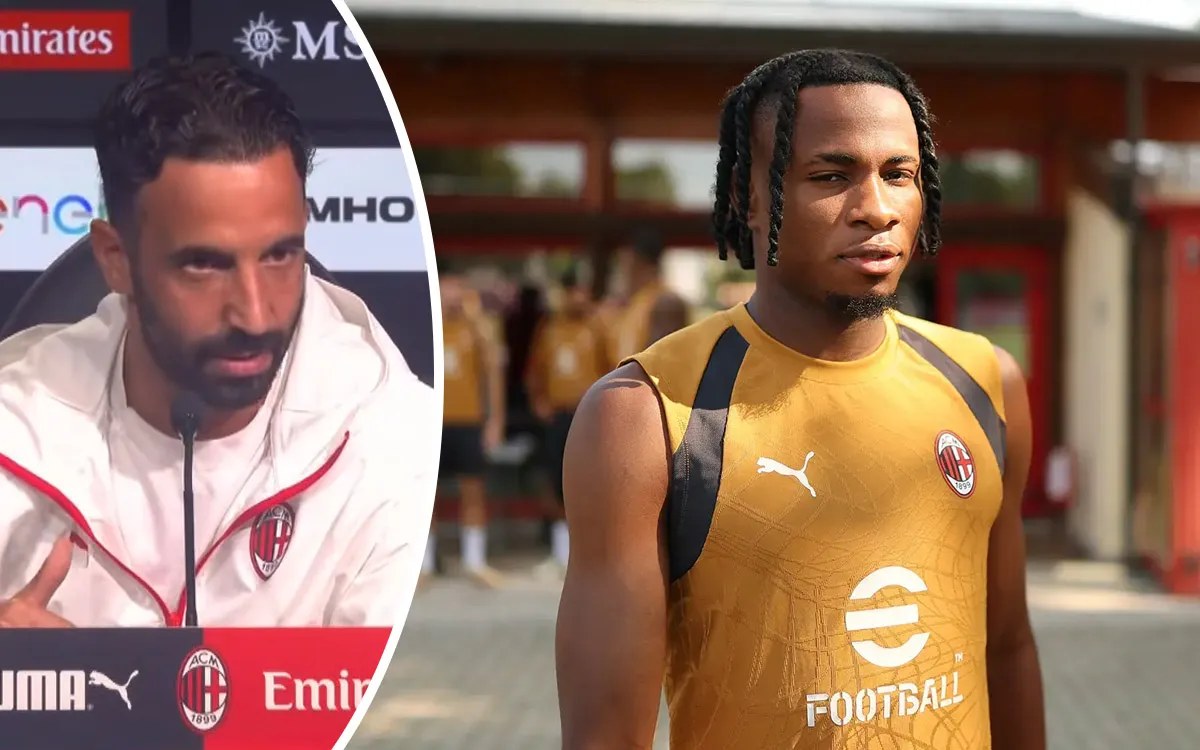 Ruben Amorim jelaskan alasan Samuel Chukwueze bermain sebagai bek sayap AC Milan