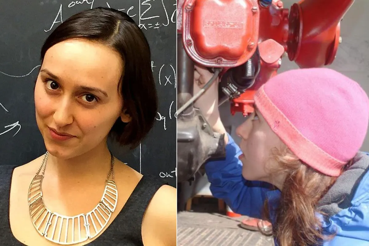 Sabrina Gonzalez Pasterski fisikawan teoretis yang meneliti masalah fisika tingkat lanjut