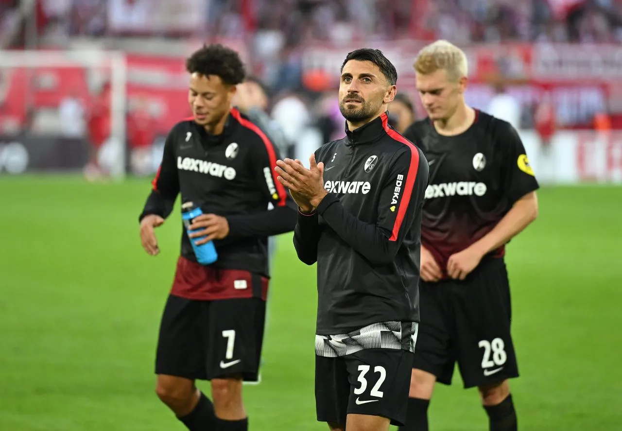 SC Freiburg bersiap menghadapi Motherwell FC dalam leg kedua kualifikasi