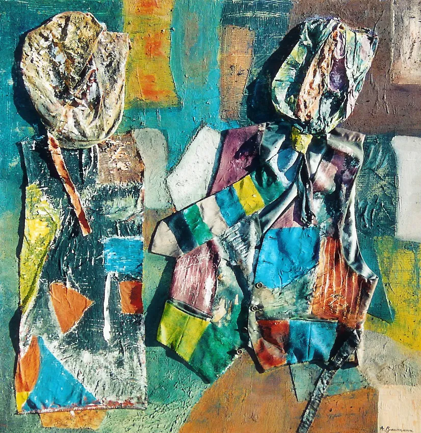 Mixed media adalah bentuk seni rupa modern yang memadukan berbagai material dan teknik kreatif