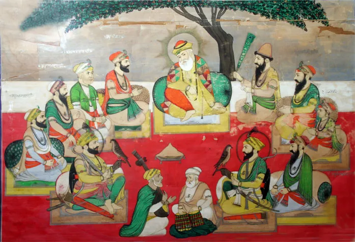 Sikh Gurus para master spiritual yang membentuk fondasi dan ajaran agama Sikh