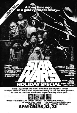 Star Wars Holiday Special menjadi acara televisi spesial yang melegenda dalam sejarah pop kultur