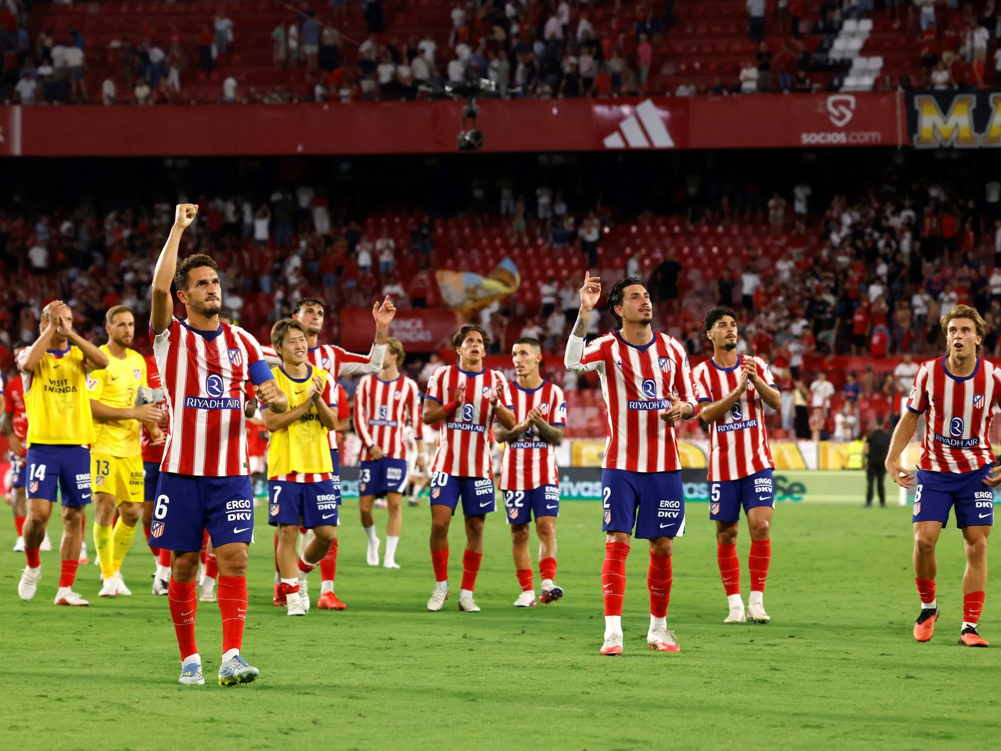 Hasil skor Sevilla vs Atletico Madrid, pasukan Diego Simeone kuasai puncak klasemen LaLiga