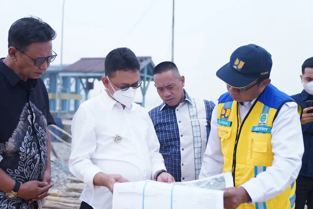 Waduk Penepat di Kubu Raya diandalkan Pemkot Pontianak untuk atasi krisis air baku akibat intrusi air laut di Sungai Kapuas