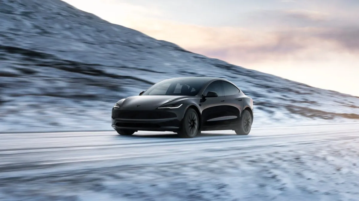 Tesla tingkatkan jarak tempuh Model 3 hingga 572 km di Eropa menggunakan ban baru