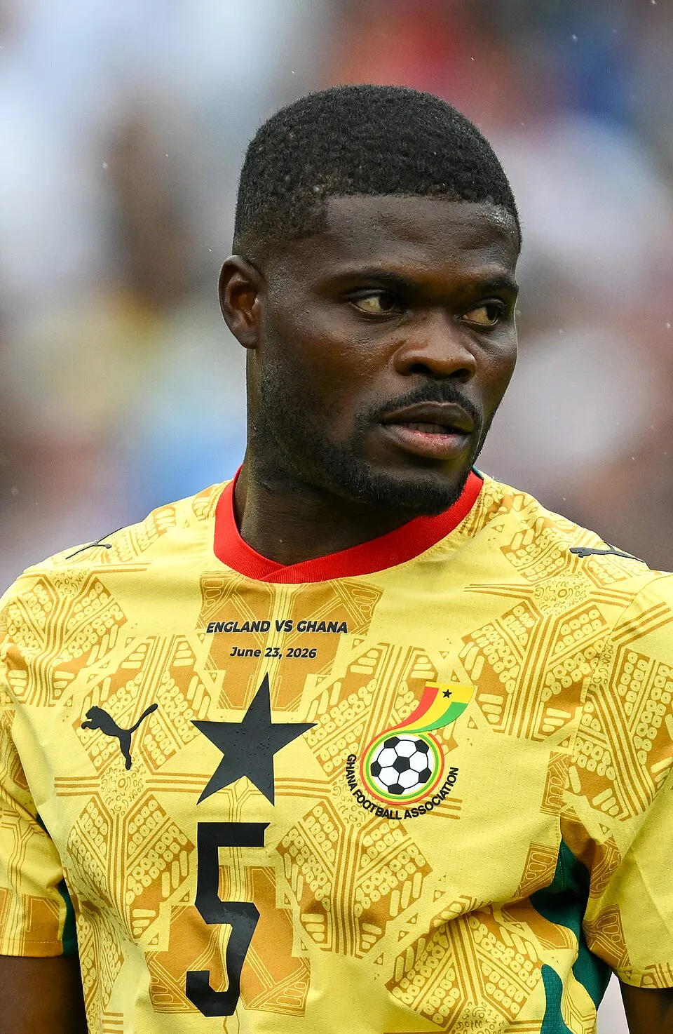 Thomas Partey, gelandang bertahan andalan tim nasional Ghana dan mantan pemain Arsenal