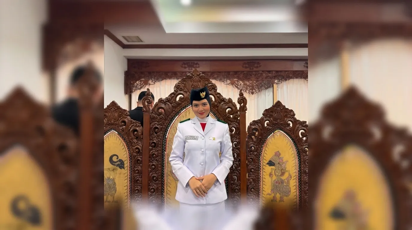 Ulya Kireina Halim siswi SMAN 2 Padang Panjang sukses menjadi Paskibraka Nasional