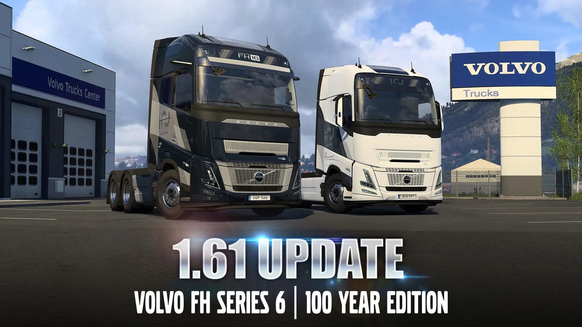 Volvo FH Series 6 edisi 100 tahun hadir di Euro Truck Simulator 2