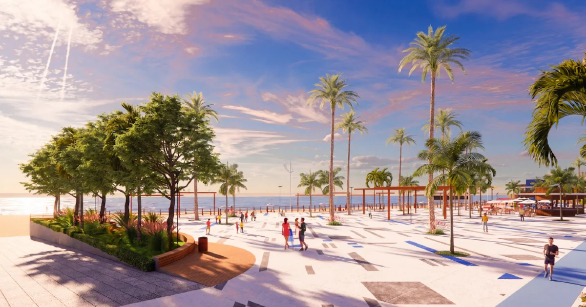 Wajah baru Praia de Pitangueiras di Guarujá Sao Paulo siap disulap lewat proyek revitalisasi