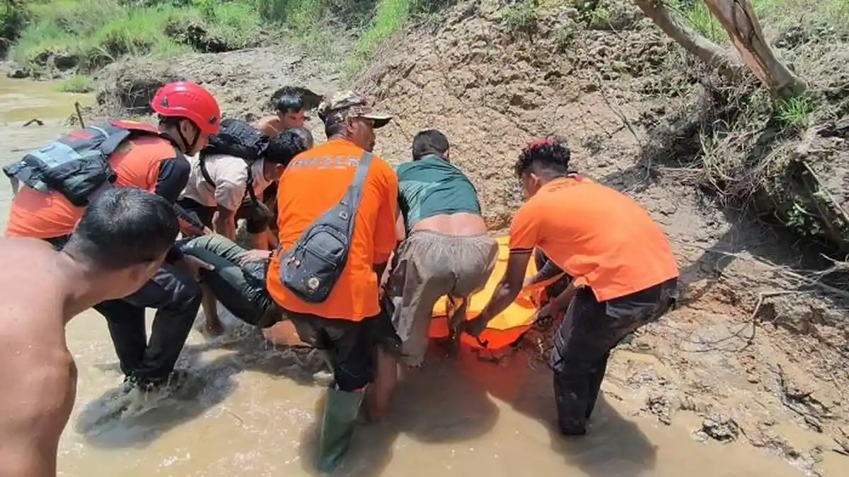 Nahas, warga Aceh Timur tewas diterkam buaya saat berenang menyeberangi Sungai Peureulak