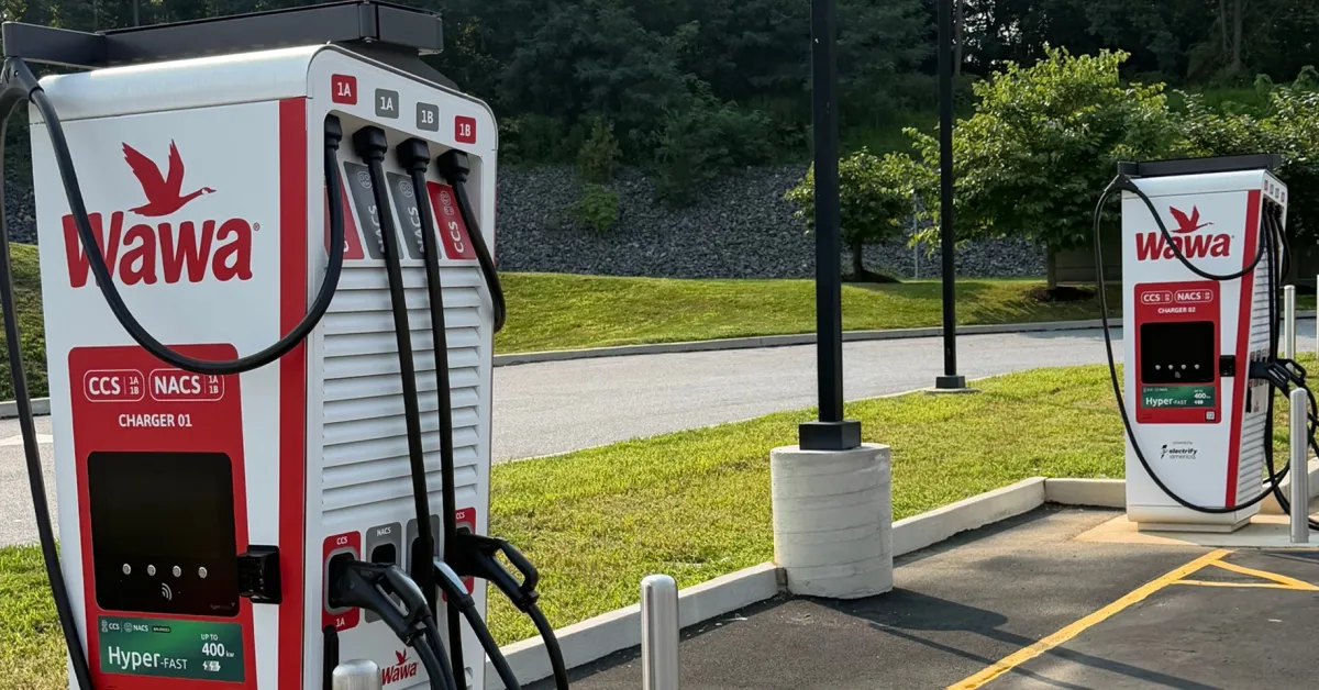 Wawa perluas stasiun pengisian daya EV mandiri bersama Electrify America di Pennsylvania